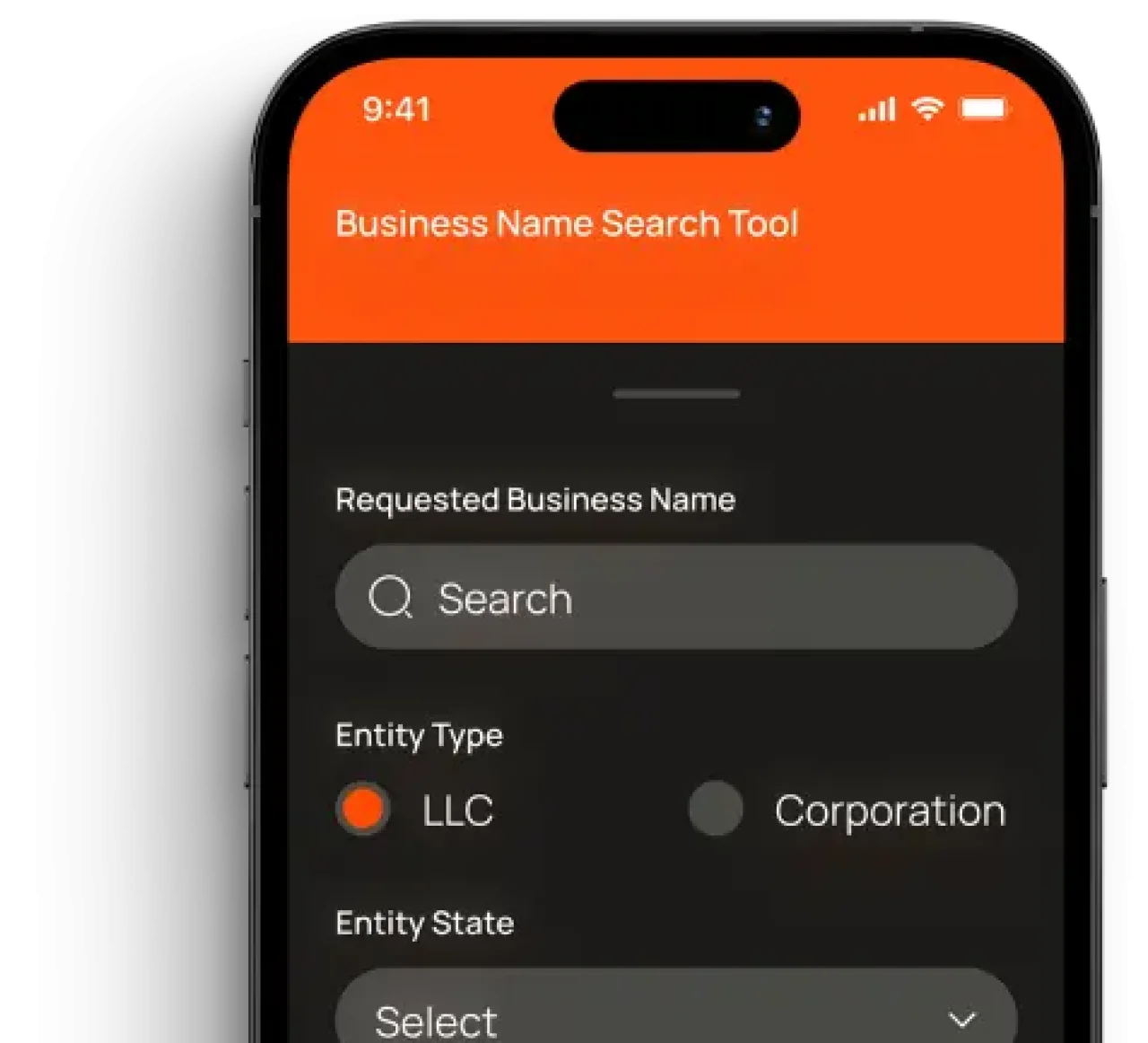 Business Name Search Tool Iphone 14