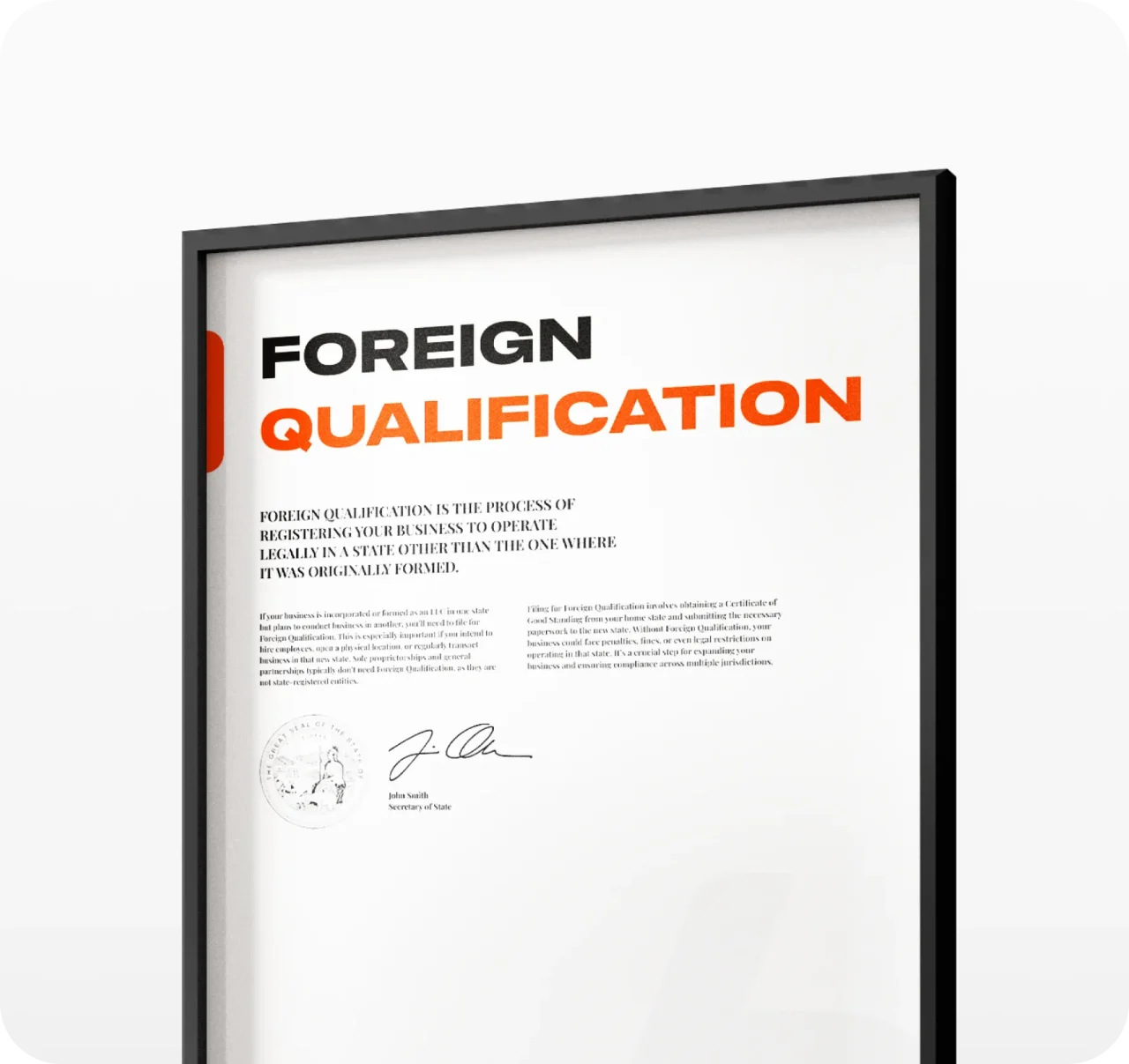 Foreign Qualification Hero