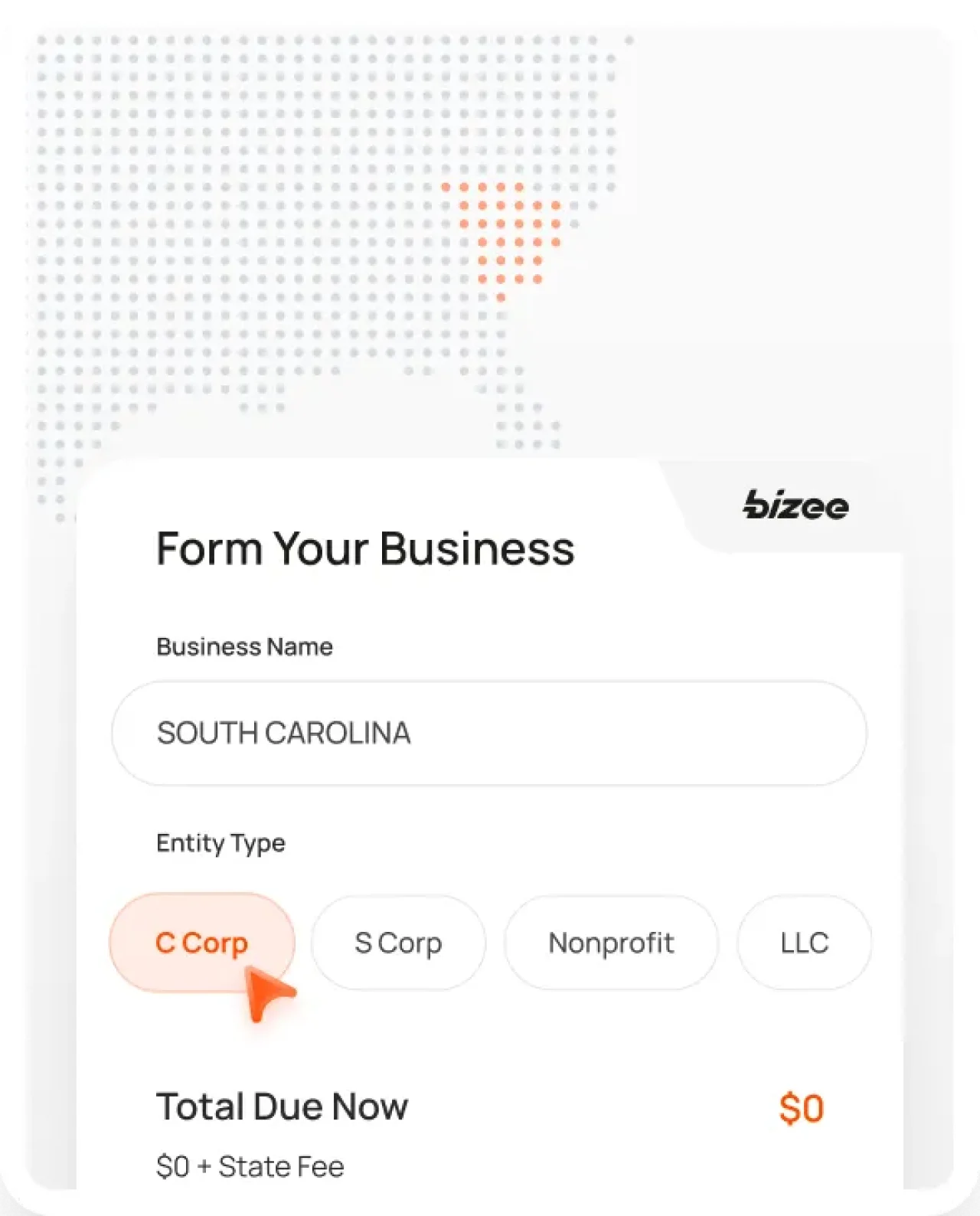 South Carolina Map Mobile