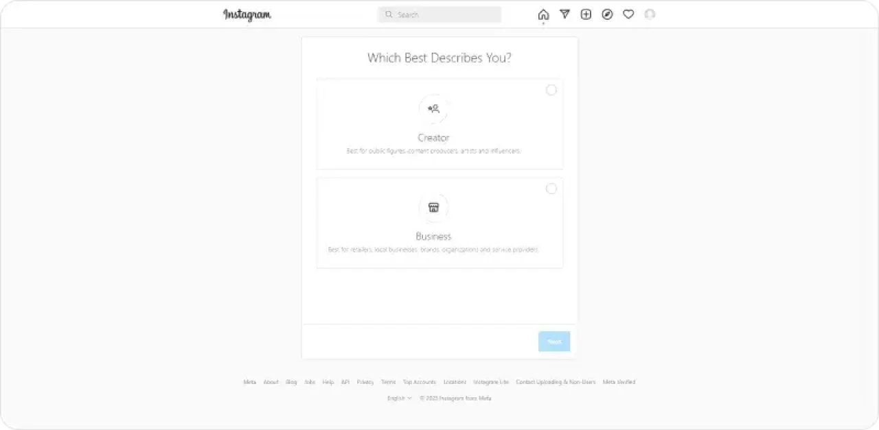 Setup Instagram Account 6
