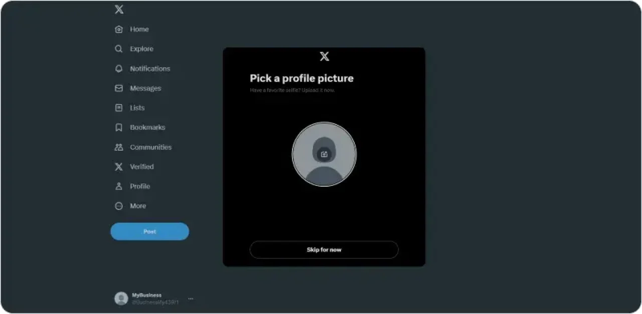 Setup X Twitter Account 7