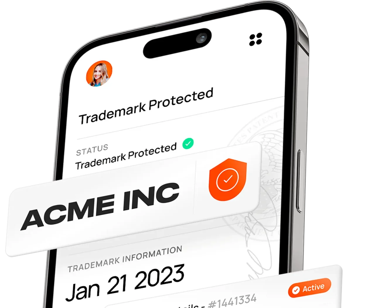 Protect Your Name Cropped Mobile Trademark